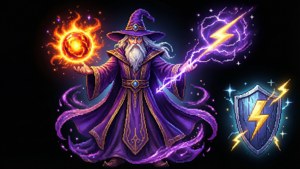 Wizard Magic Sprite Sheet