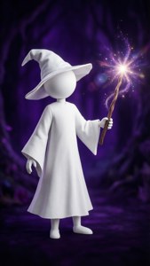 Wizard Stick Figure
