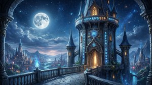 Wizard Tower Night