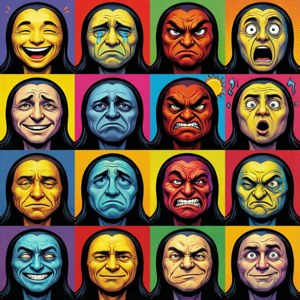 Wojak Emotion Grid