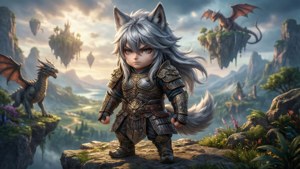 Wolf Warrior Fantasy
