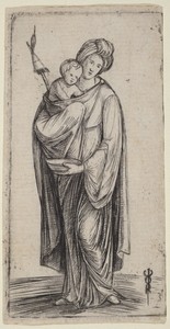Woman and Child with Distaff