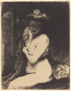 Woman at Her Toilette (La toilette)