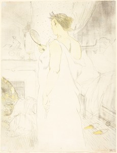 Woman at the Mirror (Femme à glace)