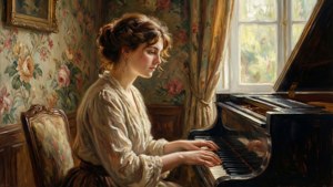 Woman at the Piano