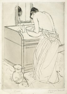Woman Bathing