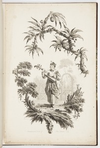 Woman Playing a Mandolin