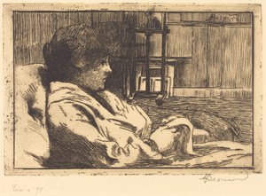 Woman Reading in the Studio (La Lecture dans l'atelier)