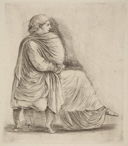 Woman Seated on a Stool
