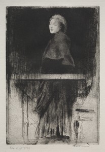 Woman with a Cape