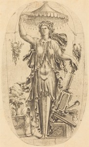 Woman with Musical Instrument