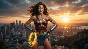 Wonder Woman Sunset