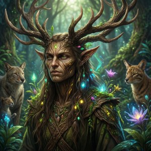 Wood Elf Druid Nature