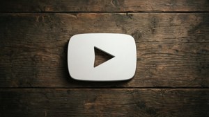 Wood Texture YouTube Logo