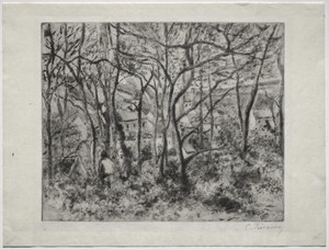 Wooded Landscape at L'Hermitage, Pontoise
