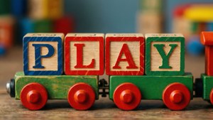 Wooden Block Train