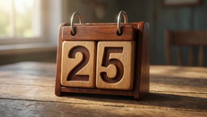 Wooden Calendar Emoji