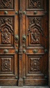 Wooden Door Detail