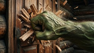 Wooden Door Smash