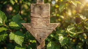 Wooden Download Sign