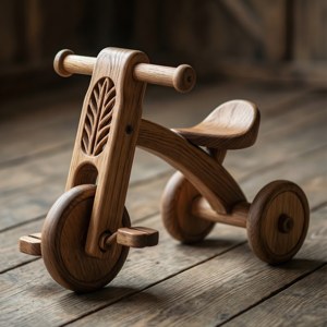 Wooden Handcrafted Trike