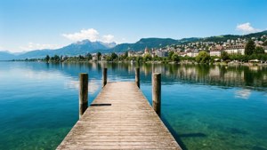 Wooden Jetty Reflection