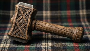 Wooden Mjolnir