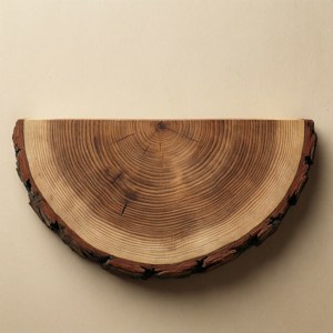 Wooden Semicircle Rustic