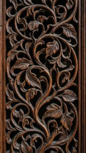 Wooden Vine Jali