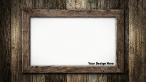 Wooden Whiteboard Template