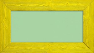 Wooden Yellow Frame