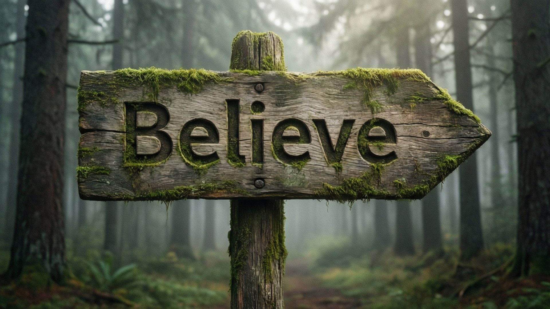 Woodland Belief by Wallpapers.art Studio