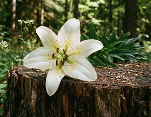 Woodland Lily Pose