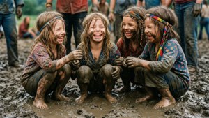 Woodstock Children Mud