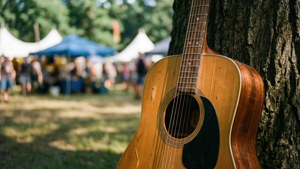 Woodstock Guitar Tree