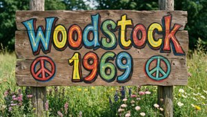 Woodstock Sign