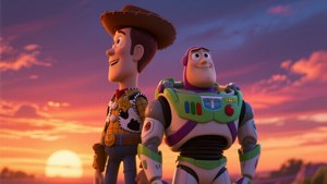 Woody and Buzz Sunset