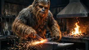 Wookiee Blacksmith Forge