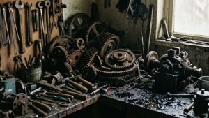 Workshop Tool Pile