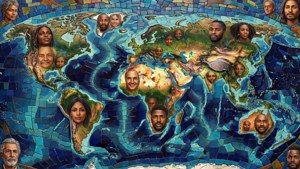World Mosaic of Faces