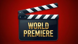World Premiere Clapperboard
