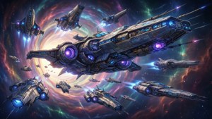 Wormhole Fleet Arrival