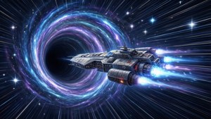 Wormhole Spaceship