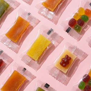 Wrapped Fruit Snacks Scatter
