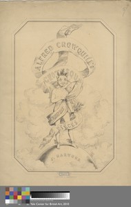 Wrapper for six prints from Alfred Crowquill's Christmas Pieces