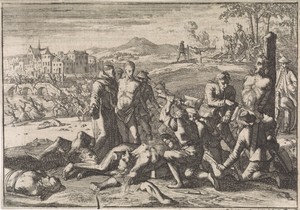 Wreedheden tegen de protestanten in Ierland, 1642
