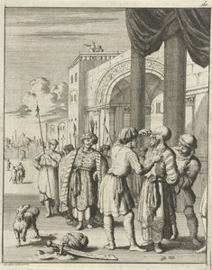 Wreedheid van shah Sefi, die een jongeman zijn vaders oren en neus laat afsnijden
