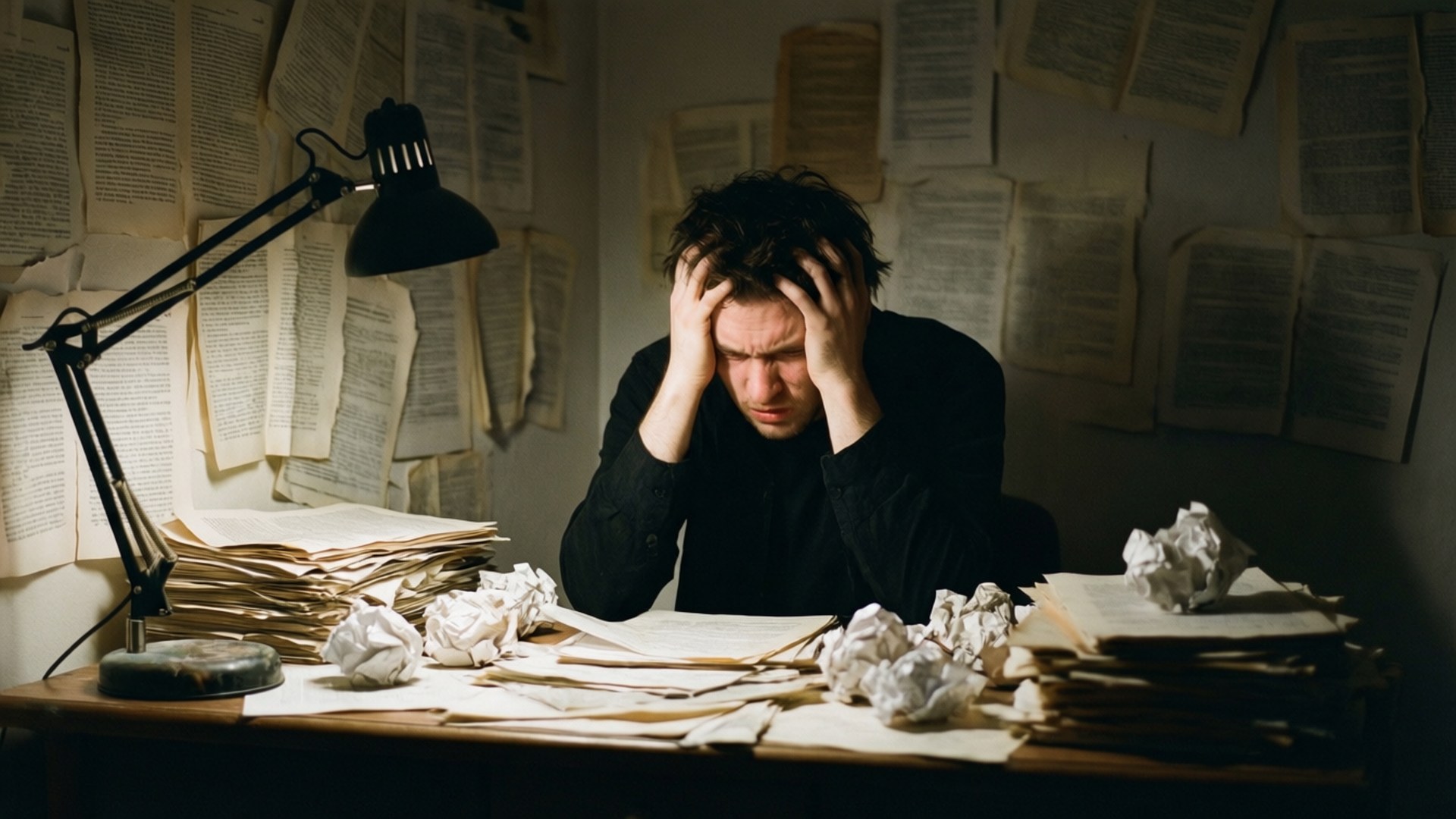 Writer's Block by Wallpapers.art Studio