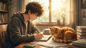 Writing with Feline Companion