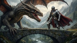 Wyrm and Knight